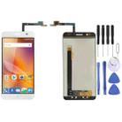 OEM LCD Screen for ZTE Blade A610 Plus / A2 Plus with Digitizer Full Assembly (White) - 1