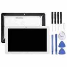 OEM LCD Screen for Acer Iconia Tab 10 A3-A20 / 101-1696-04 V1 with Digitizer Full Assembly (White) - 1