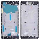 Front Housing LCD Frame Bezel Plate with Side Keys for BQ Aquaris X / X Pro(Black) - 1