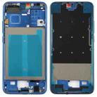 Front Housing LCD Frame Bezel Plate with Side Keys for Huawei Honor 10(Blue) - 1