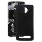 Battery Back Cover for Motorola Moto Z Play XT1635(Black) - 1