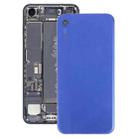 Battery Back Cover with Camera Lens & Side Keys for Huawei Honor Play 8A(Blue) - 1