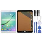 Original Super AMOLED LCD Screen for Galaxy Tab S2 9.7 / T815 / T810 / T813 with Digitizer Full Assembly (White) - 1