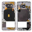 For Galaxy S6 Edge+ / G928 Middle Frame Bezel (Silver) - 1