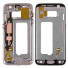 For Galaxy S7 / G930 Front Housing LCD Frame Bezel Plate (Gold) - 1