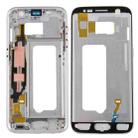 For Galaxy S7 / G930 Front Housing LCD Frame Bezel Plate (Silver) - 1