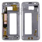 For Galaxy S7 Edge / G935 Front Housing LCD Frame Bezel Plate (Grey) - 1