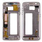 For Galaxy S7 Edge / G935 Front Housing LCD Frame Bezel Plate (Gold) - 1