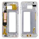 For Galaxy S7 Edge / G935 Front Housing LCD Frame Bezel Plate (Silver) - 1