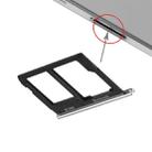 For Galaxy A9(2016) / A9000 SIM Card Tray and Micro SD Card Tray  (Black) - 1