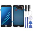 Oled LCD Screen for Galaxy A8 with Digitizer Full Assembly (Black) - 1