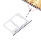 For Galaxy C7 / C7000 SIM Card Tray + Micro SD / SIM Card Tray (Grey) - 1