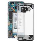 For Samsung Galaxy S8 + / G955 G955F G955FD G955U G955A G955P G955T G955V G955R4 G955W G9550 Transparent Battery Back Cover with Camera Lens Cover (Transparent) - 1