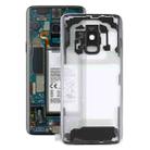 For Samsung Galaxy S9 G960F G960F/DS G960U G960W G9600 Transparent Battery Back Cover with Camera Lens Cover (Transparent) - 1