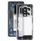 For Samsung Galaxy S9+ / G965F G965F/DS G965U G965W G9650 Transparent Battery Back Cover with Camera Lens Cover (Transparent) - 1