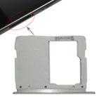 For Galaxy Tab S3 9.7 / T820 (WiFi Version) Micro SD Card Tray (Silver) - 1