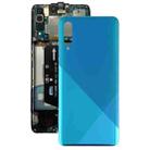 For Samsung Galaxy A30s Battery Back Cover (Blue) - 1