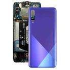 For Samsung Galaxy A30s Battery Back Cover (Purple) - 1