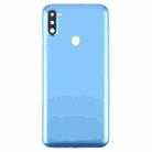 For Samsung Galaxy A11 SM-A115F Back Cover with Camera Lens Cover(Blue) - 2