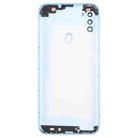 For Samsung Galaxy A11 SM-A115F Back Cover with Camera Lens Cover(Blue) - 3