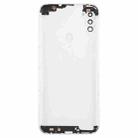 For Samsung Galaxy A11 SM-A115F Back Cover with Camera Lens Cover(White) - 3