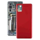 For Samsung Galaxy A31 Battery Back Cover (Red) - 1