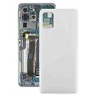 For Samsung Galaxy A31 Battery Back Cover (White) - 1