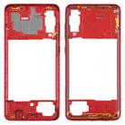 For Samsung Galaxy A70s  Middle Frame Bezel Plate (Red) - 1