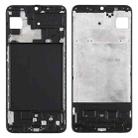 For Samsung Galaxy A70s  Front Housing LCD Frame Bezel Plate (Black) - 1