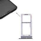 For Galaxy S8 / S8+ 2 SIM Card Tray / Micro SD Card Tray (Black) - 1