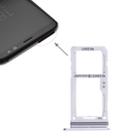 For Galaxy S8 / S8+ 2 SIM Card Tray / Micro SD Card Tray (Grey) - 1