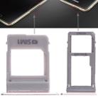 For Galaxy A520 / A720 2 SIM Card Tray + Micro SD Card Tray (Pink) - 1