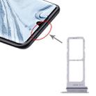 For Samsung Galaxy Note10 SIM Card Tray + SIM Card Tray (Grey) - 1