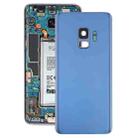 For Galaxy S9 Battery Back Cover with Camera Lens (Blue) - 1