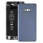 For Galaxy S10e Battery Back Cover with Camera Lens (Black) - 1