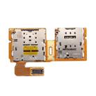 For Galaxy Tab S2 9.7 / T815 SIM & Micro SD Card Reader Contact Flex Cable - 1