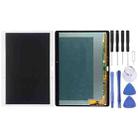 Original Super AMOLED LCD Screen for Galaxy Tab S 10.5 / T805 with Digitizer Full Assembly (White) - 1