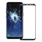 For Galaxy S8 Original Front Screen Outer Glass Lens (Black) - 1