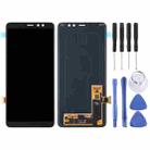 Original Super AMOLED LCD Screen for Galaxy A8+ (2018) / A730 with Digitizer Full Assembly (Black) - 1