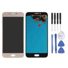 LCD Screen (OLED Material) for Galaxy A8 (2016), A810F/DS, A810YZ with Digitizer Full Assembly (Gold) - 1