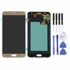 Original Super AMOLED LCD Screen for Galaxy J7 Duo / J720 with Digitizer Full Assembly (Gold) - 1