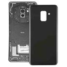 For Galaxy A8+ (2018) / A730 Back Cover (Black) - 1