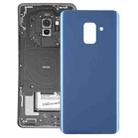 For Galaxy A8+ (2018) / A730 Back Cover (Blue) - 1