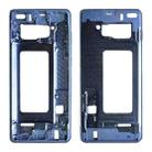 For Galaxy S10+  Front Housing LCD Frame Bezel Plate (Blue) - 1