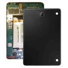 For Galaxy Tab A 8.0 T350 Battery Back Cover (Black) - 1