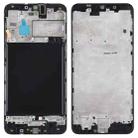 For Galaxy A10  Front Housing LCD Frame Bezel Plate (Black) - 1