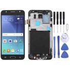 TFT LCD Screen for Galaxy J5 (2015) / J500F Digitizer Full Assembly with Frame (Black) - 1