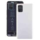For Galaxy A71 Original Battery Back Cover (White) - 1