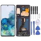 Original Dynamic AMOLED LCD Screen for Galaxy S20+ 4G Digitizer Full Assembly with Frame (Black) - 1