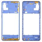 For Samsung Galaxy A21s  Middle Frame Bezel Plate (Blue) - 1